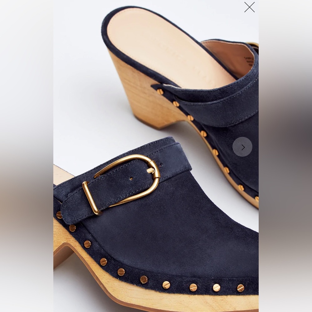 Veronica Beard Hendrix Clog In Eclipse (Navy) - image 2